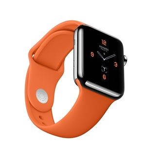 Hermès Apple Watch Sport Band - Orange - 38mm size